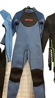 Combinaisons une pièce en néoprène de 3mm avec logo personnalisé Offre Spéciale d'usine fermeture à glissière arrière doux surf apnée combinaison de plongée maillots de bain