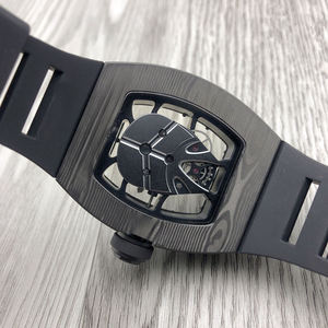 High-End RM Style Men is <b>Watch</b> – Skeleton Dial, Titanium <b>Case</b>, Fashion Night-Readable Casual Mechanical Wristwatch - Product Image 4