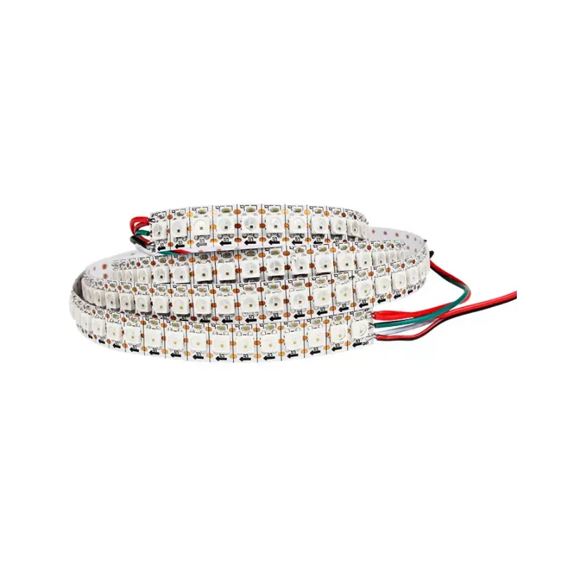 DC5V WS2812b Addressable RGB Led Strip 30Leds/m 60Leds/m 144Leds/m Digital Programmable RGBIC Led Strip Lights