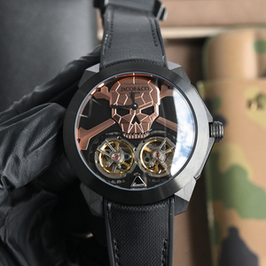 Reloj Mecánico Automático Complejo de Diseño Moderno con Proceso de Fabricación Avanzado, Diseño de Calavera Hueca para Hombre - Product Image 2
