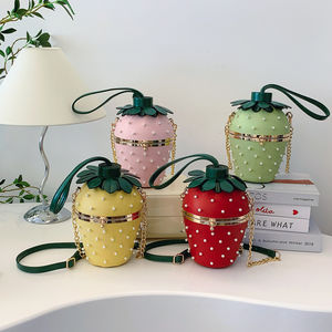 Sac à main élégant pour femme en PU. Sac à main de créateur unique et luxueux. Avec décoration en chaîne.3213 - Product Image 1