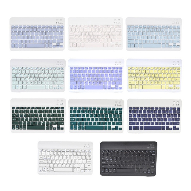Three System Universal Portable Wireless for Bluetooth Keyboard ultra Long Life Battery New USB Interface Tablet Keyboard