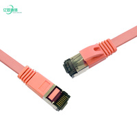 YIZHI Cat6a Cat7 Cat7a Cat8 kabel Ethernet Cpr Cftv Utp Sftp 500m berpelindung tanpa OL Alicate crimpegem Cable Cat 7