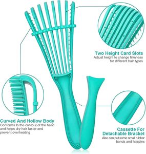 Customized Fashionable Multifunctional TPEE Environmentally Friendly Massage <b>Brush</b> Suitable for Home Salon Hair <b>Brushes</b> - Product Image 2