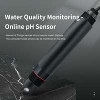 Capteur de pH IoT en ligne, protection IP68, compensation automatique de la température, équipement d'irrigation intelligent pour hydroponie, sans écran