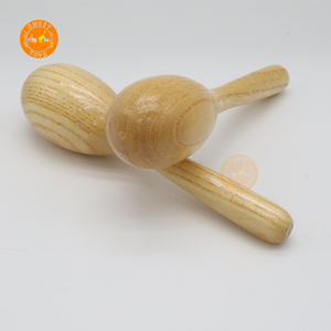 Bộ Nhạc Cụ, Bộ Gõ Đồ Chơi Bằng Gỗ Maracas Tinh Tế Chất Lượng Tuyệt Vời - Product Image 2