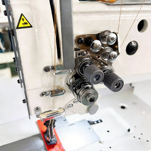 YS-4420 High Value Double Needles Making Heavy Duty Complete Straight Industrial Sewing Machine with Table - Product Image 4
