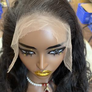 Perruque frontale en dentelle suisse HD 13x6 de 30 pouces, vague naturelle, cheveux humains brésiliens à 100%, perruques frontales en dentelle vague naturelle - Product Image 3