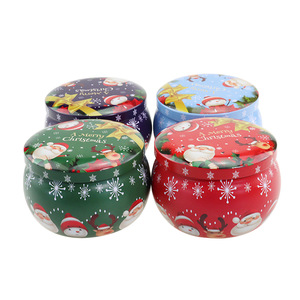Ensemble de bougies d'aromathérapie de Noël <span class=keywords><strong>2022</strong></span>, fournitures pour une ambiance festive de fête, huile essentielle végétale, bougie parfumée à la cire de soja - Product Image 6