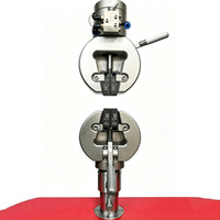 Fixation pneumatique à coin de 50 kN pour machine d'essai universelle