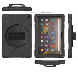 Professional universal tablet protective case, suitable for Amazon <b>Kindle</b> <b>Fire</b> HD10 Plus silicone case cover - Product Image 6