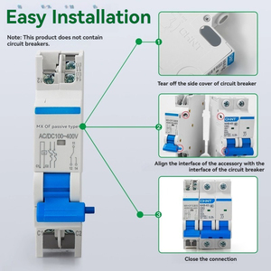 NXB Conjunto de disyuntor en miniatura Control remoto Protección contra sobretensión y subtensión Contacto auxiliar 220V 24V - Product Image 3