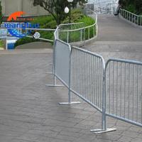 Vente directe usine – Barrière mobile galvanisée de 1,2 m et 1,5 m pour la sécurité des événements