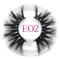 Cils naturels épais faits à la main 25MM, extensions de maquillage effet wispy, outils d'extension, faux cils en vison 5D, volume doux