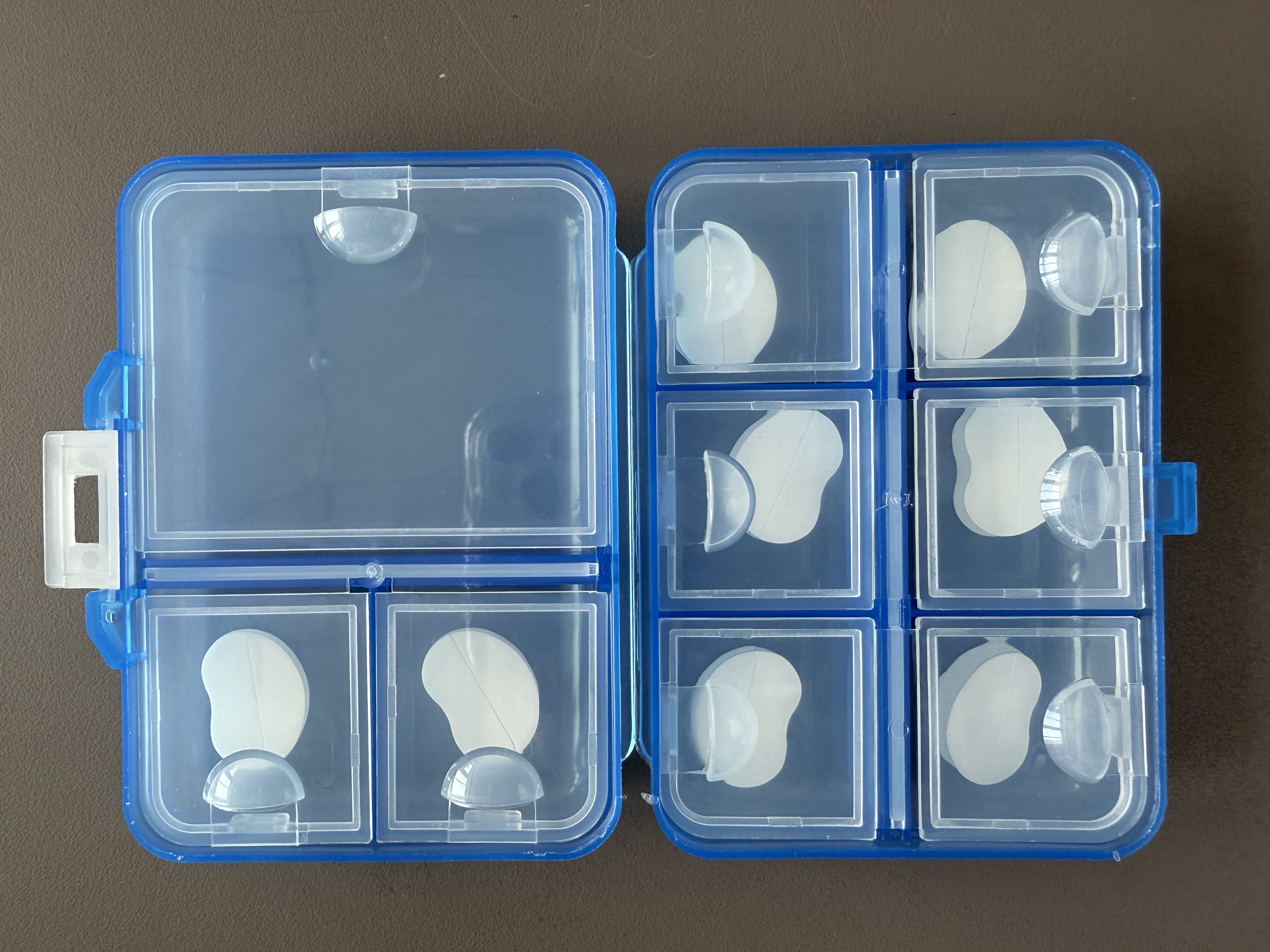 8 piezas