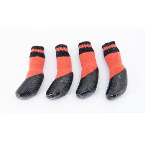 Zapatos Impermeables para Perros Pequeños, Diseño Personalizado, Calcetines Antideslizantes para Patas, Ropa Transpirable para Mascotas con Soporte de Material de Látex - Product Image 2
