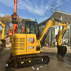 Excavadora usada de alta calidad CAT 306E Mini 6 toneladas Excavadora hidráulica de segunda mano sobre orugas 305.5E 307D 308D de alta calidad - Product Image 5