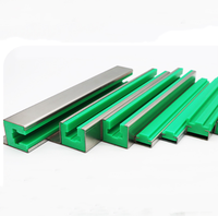 Rantai Penggerak Plastik Nylon Tipe U CK CKG CS U UPE PA, Strip Rantai CNC Machining 06BSS 06C, Rantai Roller Konveyor, Rel Pemandu Linear