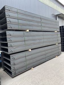 Steel Ladder Type Ventilated/perforated Trough Cable Tray 600 * 150 mm for Industrial Power <b>Plant</b> Bridge <b>Frame</b> Layout - Product Image 2
