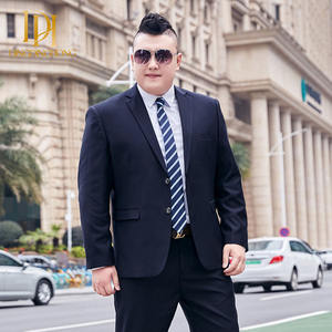 Costume de mariage formel d'affaires vêtements professionnels pour grands hommes surdimensionnés grande taille veste pour hommes simple boutonnage peigné automne - Product Image 4