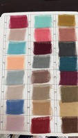 Chemin de table en polyester plissé style européen, effet froissé, en mousseline de Bali, tressé, pour décoration de mariage et de fête, bohème, personnalisable, uni