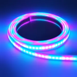 Flexible Programmable LED Light Strip IP67 Waterproof SMD5050 RGB WS2812B Led Strips Light 5V 144leds RGBW Custom Light Strip