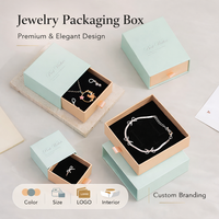 Boîte à bijoux et montres sur mesure haut de gamme en matériaux recyclés avec revêtement UV, vente en gros d'usine |   Emballage pour boucles d'oreilles et colliers