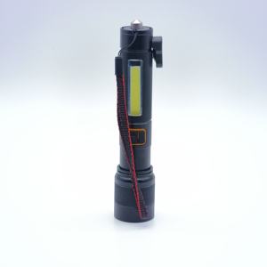 Linterna LED de Bolsillo Recargable por USB, Resistente al Agua IP55, Cuerpo de Aluminio, Ángulo de Haz de 120°, Modo SOS, Linterna de Emergencia para Exteriores y Camping - Product Image 4