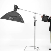 Sacs de sable en polyester robustes KAZHI noirs avec barre transversale, portables, à montage rapide, personnalisables, accessoires d'éclairage photographique pour studio photo