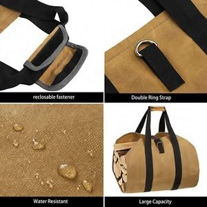 Échantillon Gratuit – Sac de Transport Pliant pour Bois de Chauffage en Toile, Ultra-Résistant - Product Image 5