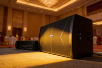 Speaker Bass Profesional GEHR AR-218X untuk Acara Pesta di Aula Perjamuan, Dapat Digunakan dengan Power Amplifier
