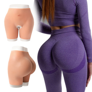 Ropa Interior Femenina, <span class=keywords><strong>Relleno</strong></span> de Cadera Discreto de Silicona <span class=keywords><strong>para</strong></span> Leggings, Realzador de Glúteos de Silicona <span class=keywords><strong>para</strong></span> Moldear el Cuerpo, Braguita con Efecto Levanta Glúteos <span class=keywords><strong>para</strong></span> Lencería - Product Image 1