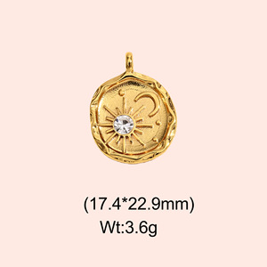 Fashion Layered Necklace With Starfish And <b>Cross</b> Pendant Zinc Alloy Women's Jewelry 316 Stainless Steel <b>Chain</b> Multi Layer Design - Product Image 2