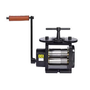 <span class=keywords><strong>Laminoir</strong></span> à main en acier américain pour or et argent, neuf, avec moteur principal - Product Image 6