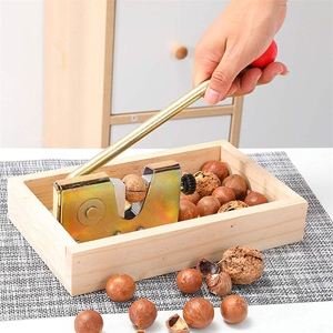 Tay gỗ opareted hạt điều Quả Óc Chó Macadamia Pecan Nuts Cracker mở máy <span class=keywords><strong>nutcracker</strong></span> - Product Image 3
