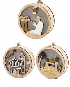 614071-73 Decoración de Madera para Celebración del Festival Musulmán, Eid Mubarak, Ramadán y Eid, Artículos de Fiesta <span class=keywords><strong>PartyMaker</strong></span> - Product Image 1