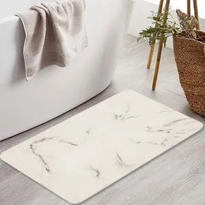 New Arrival High Quality Diatomaceous Shower Earth Bath Mat Non Slip Super Absorbent Stone Bath Mat