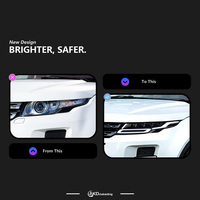 Feux de voiture pour Range Rover EVOQUE, lentille de projecteur de phare, 2012-2018, phare de signalisation EVOQUE, phares LED, feux de jour, accessoires automobiles