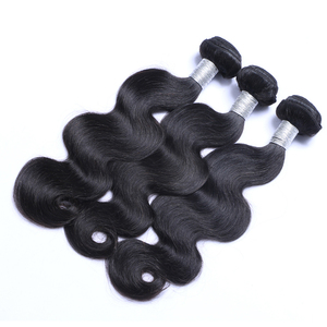 10A lớp cơ thể sóng afro kinky xoăn Dệt tự nhiên 20 inch lớp biểu bì phù hợp nguyên Ấn Độ 100% tóc con người bó và phía trước - Product Image 6