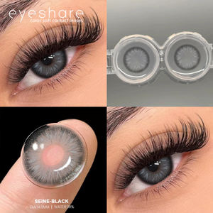 คอนแทคเลนส์ Eyeshare Comfort Color รุ่น Naturales สีดำ 1 คู่ แบบใช้ได้ 1 ปี สำหรับแต่งตา - Product Image 3