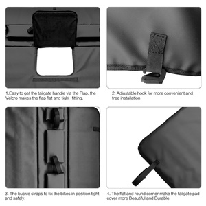 Meilleur coussin de <span class=keywords><strong>protection</strong></span> de hayon de vélo personnalisé du fournisseur professionnel pour accessoires extérieurs - Product Image 3