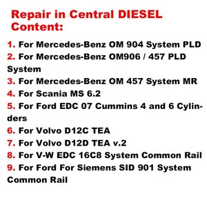 คู่มือซ่อมโมดูล ECU ดีเซล ไฟล์ PDF คอร์สเรียนพื้นฐานการซ่อม ECU สำหรับรถยนต์เมอร์เซเดส-เบนซ์ สำหรับรถบรรทุกสแกนเนียเท่านั้น รูปแบบไฟล์ PDF - Product Image 6