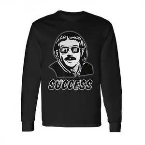 T-shirt à manches longues Myeah Success, vêtements unisexes tendance - Product Image 2