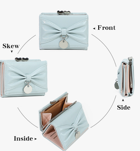 High Quality Waterproof PU Leather <b>Wallet</b> Custom High-end Multiple <b>Card</b> Slots Lady Purse Daily Use <b>Card</b> <b>Holder</b> Anti-theft <b>Wallet</b> - Product Image 3