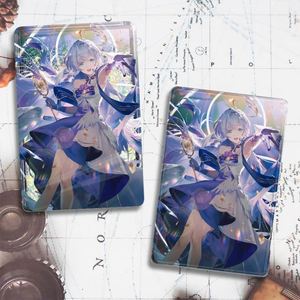 Support de table personnalisé en plastique transparent à effet sable mouvant, créatif, pour cartes, décoration de bureau, marchandise anime, dessin animé, musique - Product Image 4