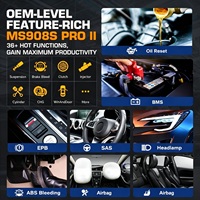 Nouveau Scanner OBD2 Autel MS908S Pro II 2026 avec Codage ECU J2534 et Test Bidirectionnel pour Outil de Diagnostic BMW Benz EV