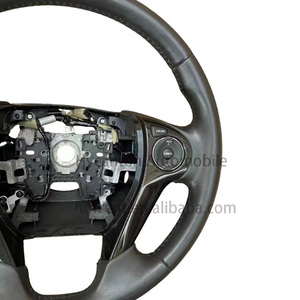 พวงมาลัยหนังรุ่นอัพเกรดสำหรับรถยนต์ฮอนด้าแอคคอร์ดเจนเนอเรชั่นที่ 9 สินค้าขายดี - Product Image 5