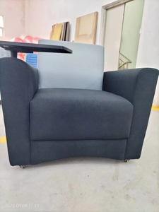 Custom Design Sofas tuhl Wohnzimmer möbel Sofa Verdicken Schwamm Sessel Sofa Wartes tuhl mit abnehmbarem Tisch - Product Image 3
