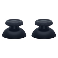 EXtremeRate Original Black Button Sticking Thumbstick Grips Joystick Replacement Thumb Stick pour manettes PS5 et PS4