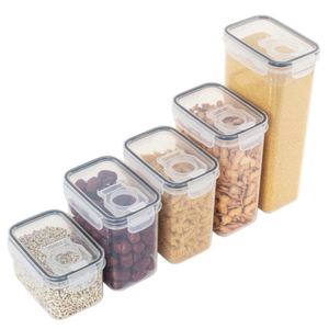 Multi Sizes PP Kitchen Storage <b>Containers</b> with Lid BPA-Free Cereal Storage <b>Container</b> for Pantry <b>Flour</b> Sugar - Product Image 1